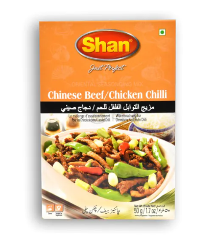 SHAN Chinese Beef Chicken Chilli Masala 1.7 OZ